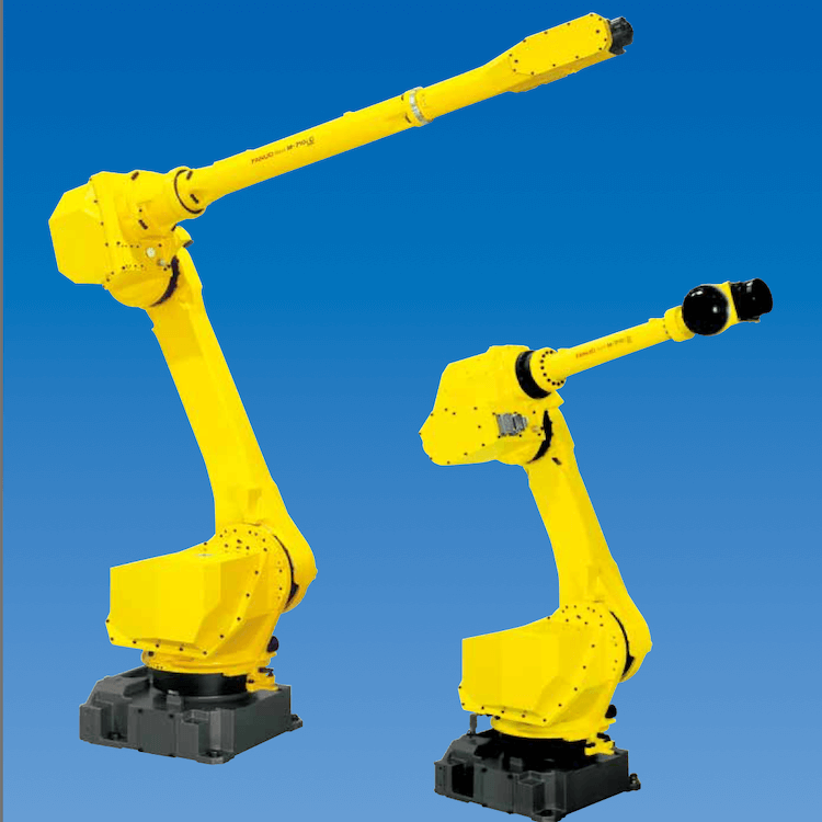 Bras robotique FANUC M-710iC/50 6 Axis Charge utile industrielle 7kg Portée 717mm 6 Axis Bras robotique industriel