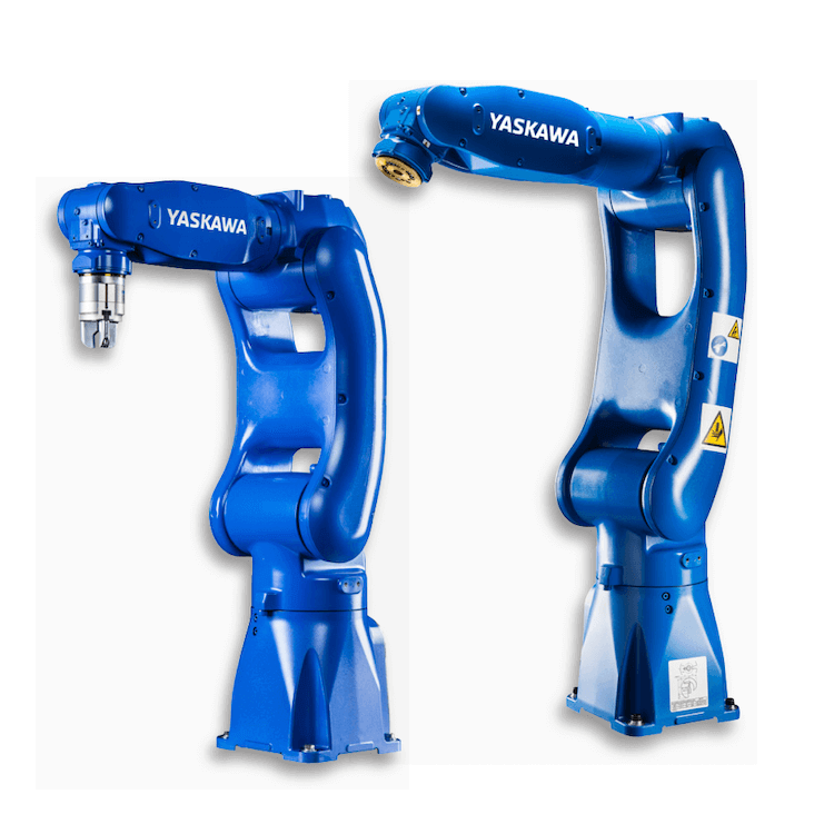 Charge utile du robot YASKAWA MOTOMAN GP7 7kg/Reach 927mm pour les robots à bras de prélèvement et de placement