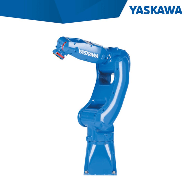 Charge utile du robot YASKAWA MOTOMAN GP8 8kg/Reach 727mm pour les robots à bras de prélèvement et de placement